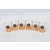 GOLDEN FOX SZKLANKI DO WHISKY AMBER FIRE  WILD BOAR GOLD - 6 SZT W SKRZYNCE